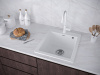 Кухонная мойка Paulmark KANTE 45 PM104651-WH 45х50 цвет белый